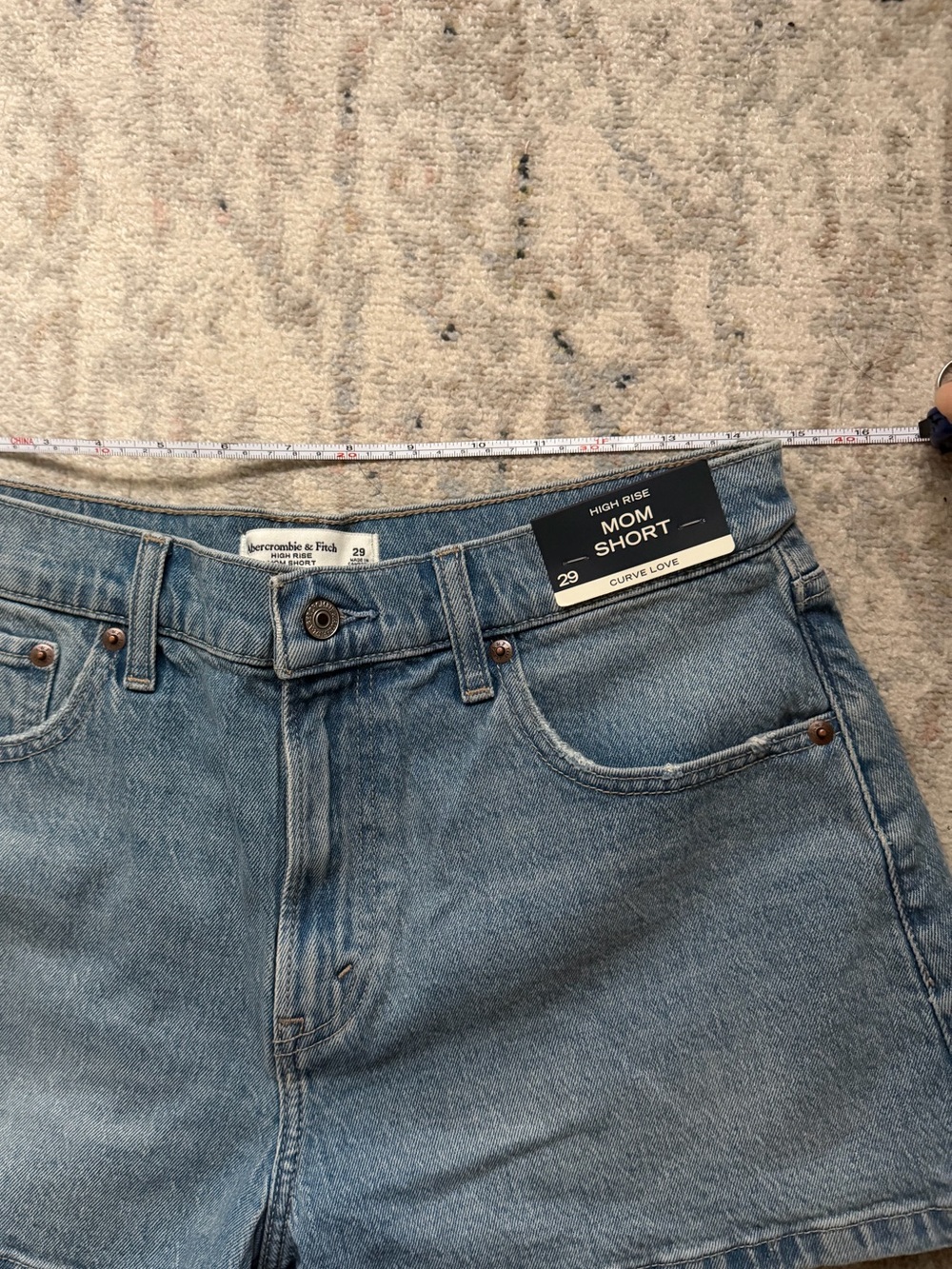 Abercrombie Curve Love Mom Shorts - Picture 6 of 9
